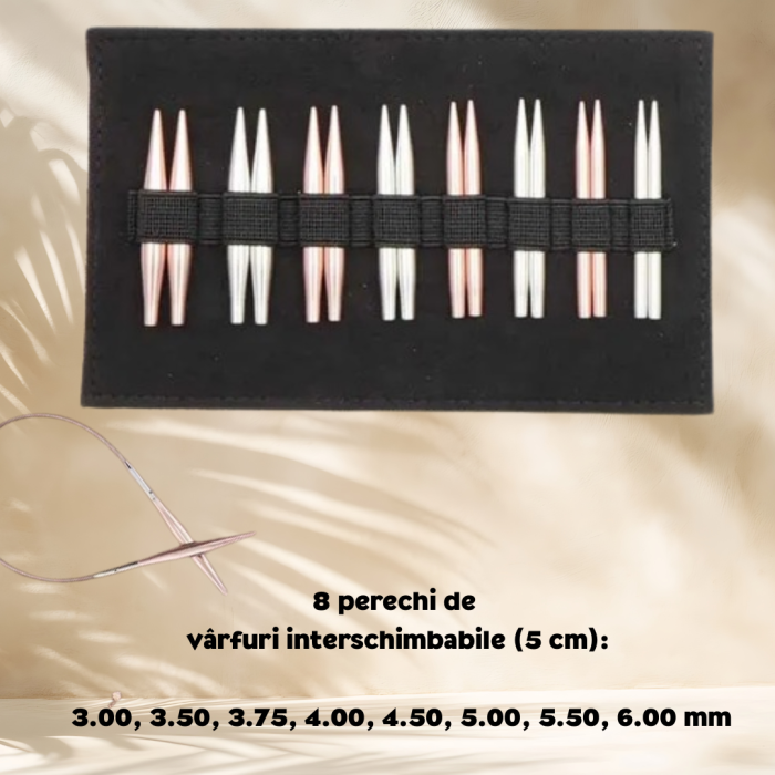 Set andrele interschimbabile KnitPro Mini Bouquet-ediție limitată [2]