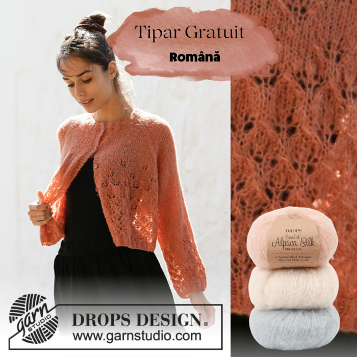 Tipar gratuit de tricotat cardigan Late Nights Jacket- lb română [1]
