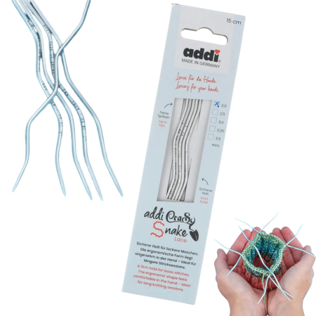 Andrele șosete - Addi CrasySnake andrele cu vârf dublu pentru șosete