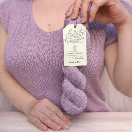 Amano - Amano Ayni- baby alpaca și mătase