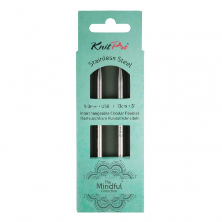 Andrele interschimbabile Knitpro Mindful 13 cm - 5 mm [1]