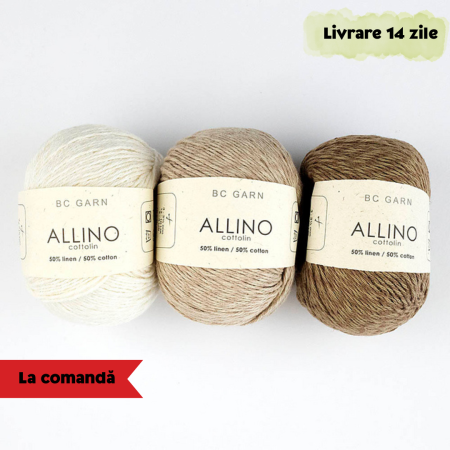 Precomandă - BC Garn Allino (50% bumbac, 50% in)