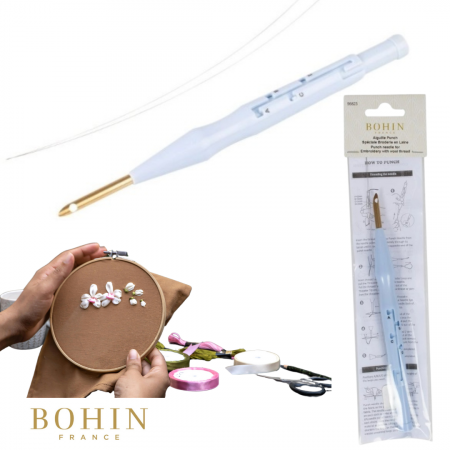 Brodat - Bohin - ac pentru broderie străpunsă ( punch needle)