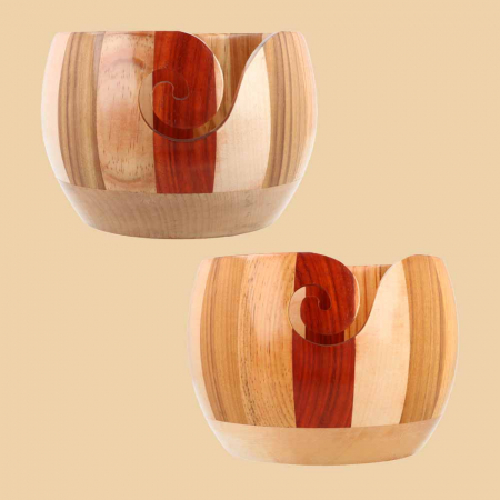 Bol de fire din lemn 15x10 cm [2]