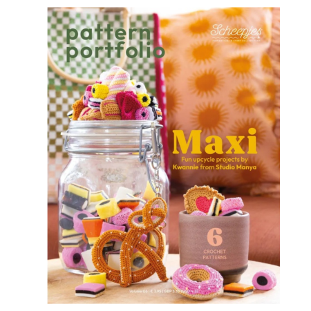 Broșuri - Broșură Scheepjes Pattern Portfolio-Maxi Sweet Treat ( engleză)
