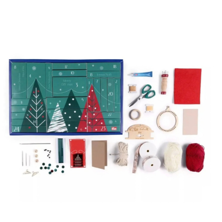 Cadouri pentru pasionați - Calendar Advent Prym – 24 surprize pentru 8 proiecte DIY de Crăciun