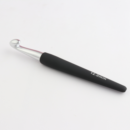Croșete aluminiu KnitPro - Croșetă aluminiu KnitPro cu mâner ergonomic 12 mm