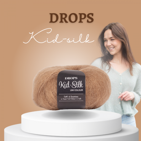 Game fire - Fir tricotat Drops Kid-silk