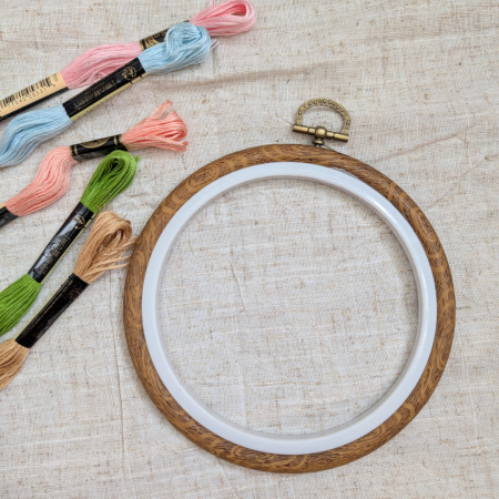 Brodat - Gherghef broderie plastic 12 cm