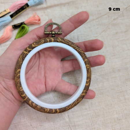 Gherghef broderie plastic 9 cm [1]