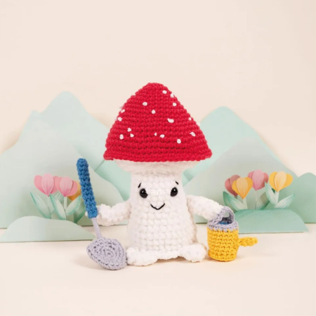 Kituri - Kit amigurumi Ciupercă DMC