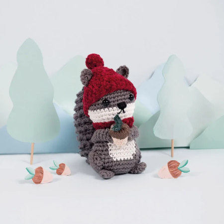 Kit amigurumi Veveriță DMC