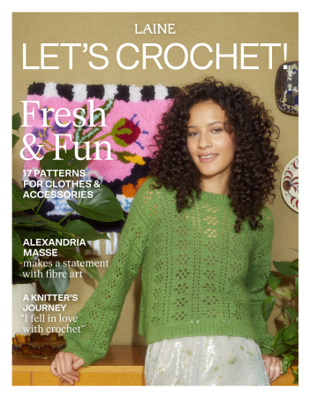 Broșuri și cărți - Laines Let’s Crochet! – Issue 2