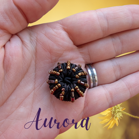 Nasture handmade de colectie Aurora 24 mm [1]