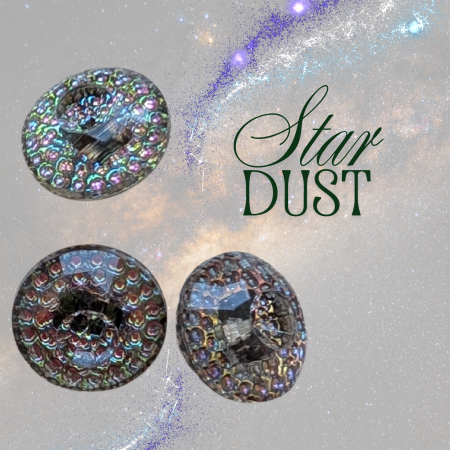 Nasture de colectie Stardust 12.5 mm