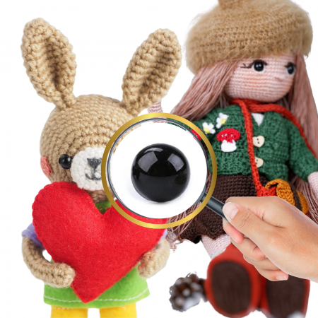Amigurumi - Ochi pentru jucarii