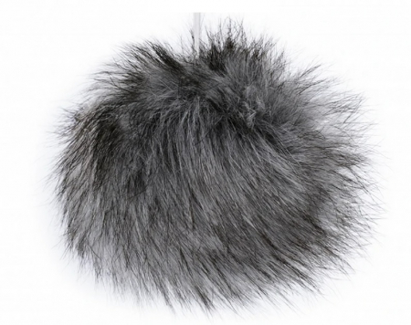 Accesorii tricotat - Pompon blană artificială 12 cm