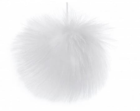 Accesorii tricotat - Pompon blană artificială 8 cm