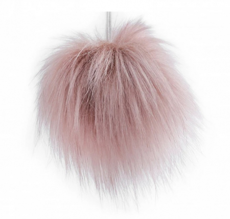 Pompon blană artificială 8 cm