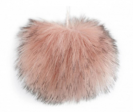 Accesorii tricotat - Pompon blană artificială 8 cm