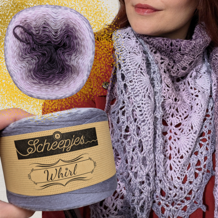 Croșetat - Scheepjes Whirl- bumbac cu acril 1000 m