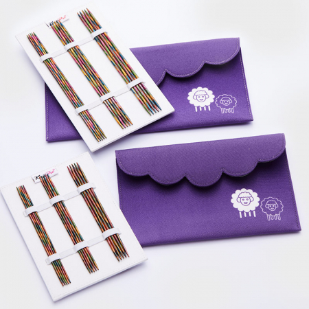 Set andrele cu vârf dublu KnitPro Symfonie 15 cm [3]