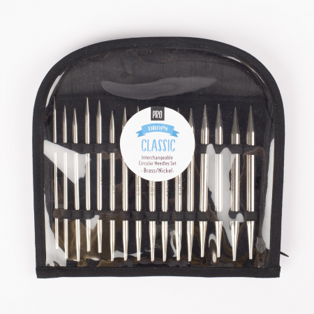 Tricotat - Set Drops Pro Classic- andrele interschimbabile în 8 dimensiuni