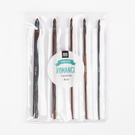 Seturi croșete - Set crosete Drops Pro Romance