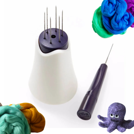 Set Prym de mânere pentru ace de împâslit (feltat)