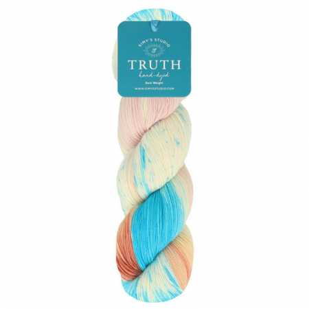 Game fire - Simy's Studio Truth Sock Yarn- 100% lână merinos vopsită manual