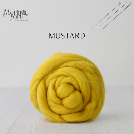 Fibre naturale - Șuvițe din lână merinos pentru feltat