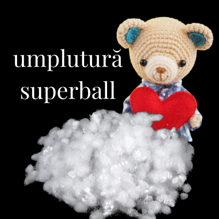 Croșetat - Umplutură jucării Superball