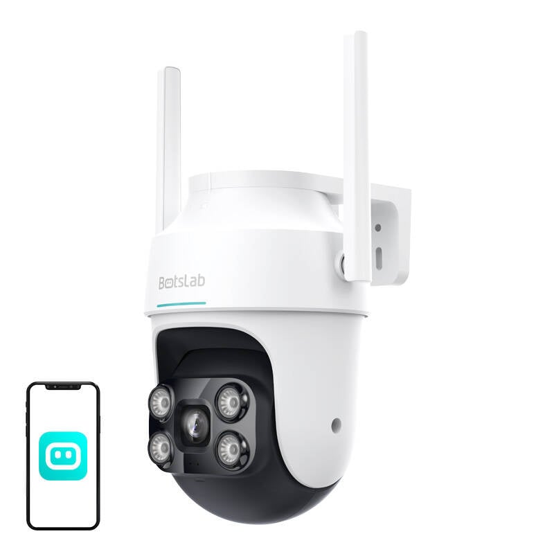 360 Outdoor WiFi Camera Botslab PT W312 4MP 5G