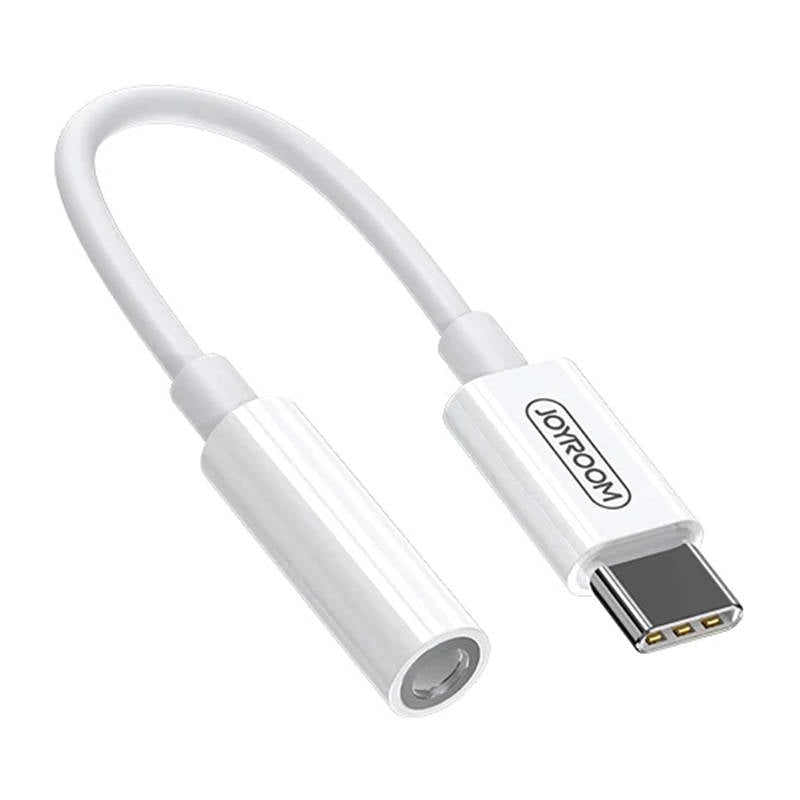 Adaptor audio digital la USB-C de 3,5 mm Joyroom SH-C1 (alb)