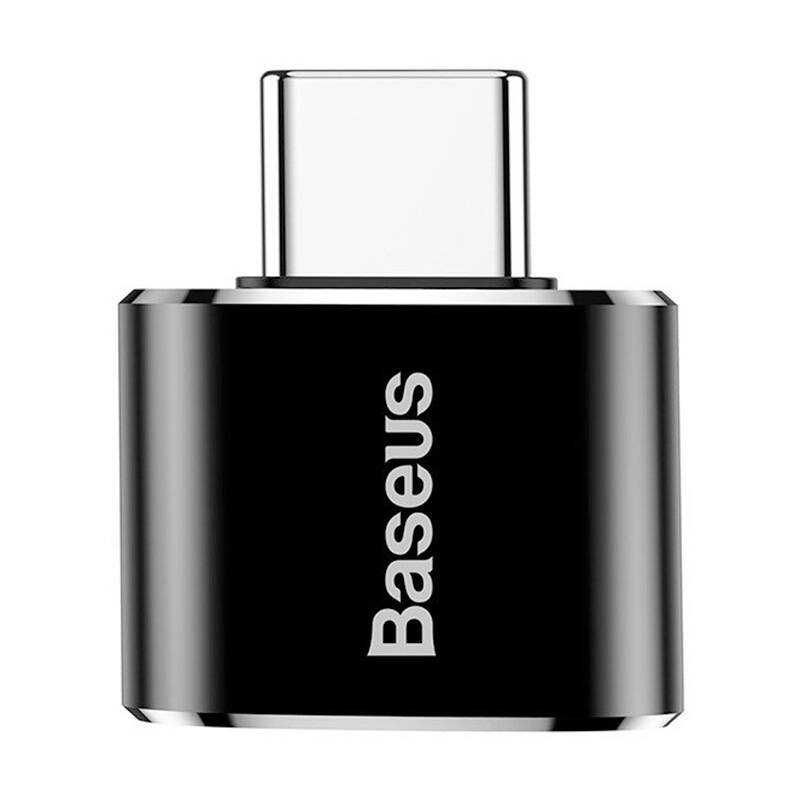 Adaptor de baza USB la USB-C 2.4A (negru)