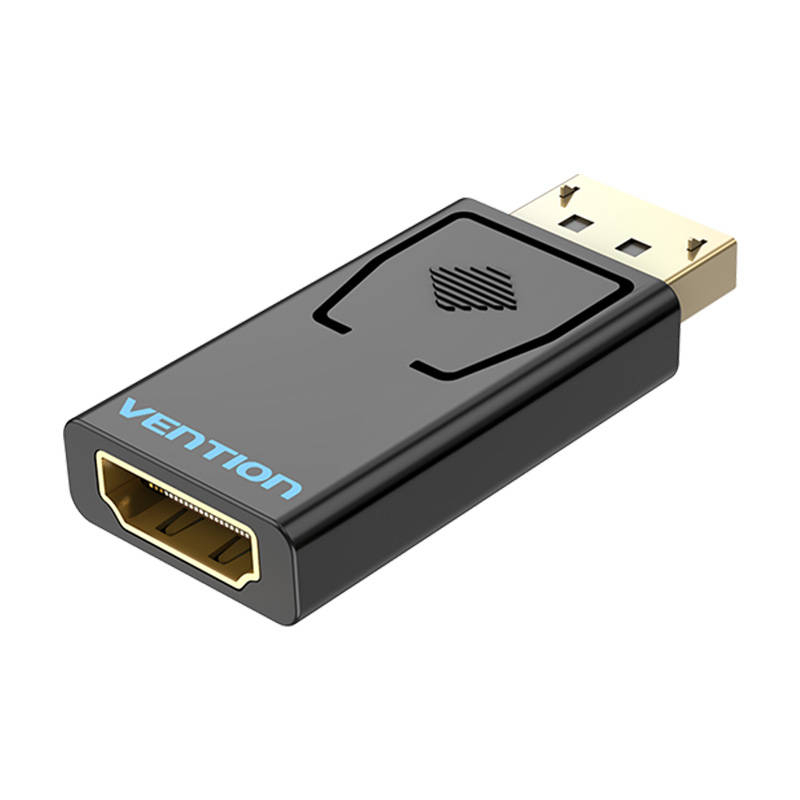 Adaptor DisplayPort - HDMI Vention HBKB0 1080P HD (negru)