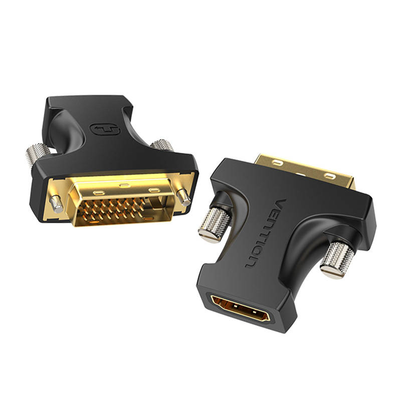 Adaptor HDMI la DVI (24+1) Vention AILB0 (negru)