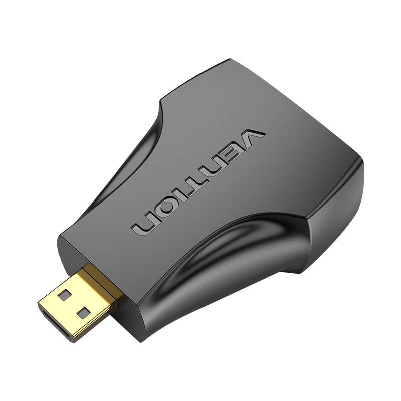 Adaptor HDMI M la Micro HDMI F Vention AITB0 (negru)