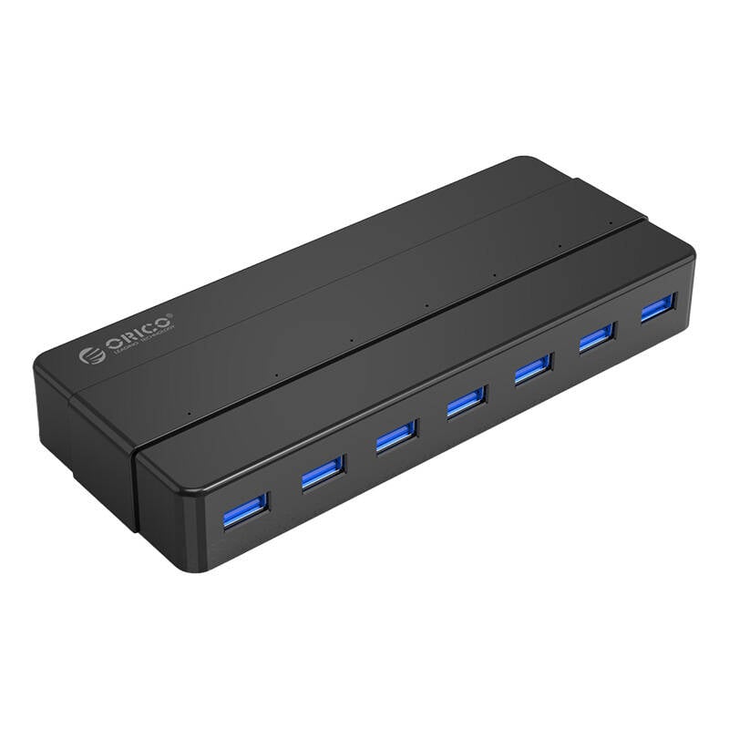 Adaptor Hub 7-in-1 Orico USB 3.0 + cablu USB 3.0 1m