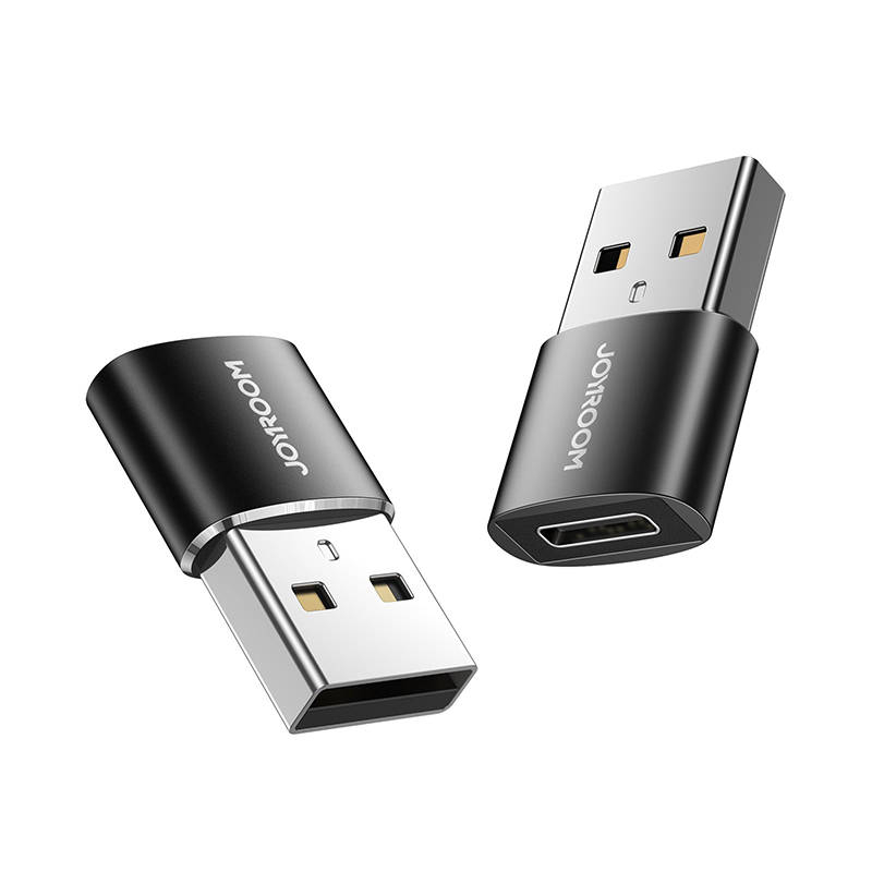 Adaptor USB tip C M-F Joyroom S-H152 (negru) (2 bucati)