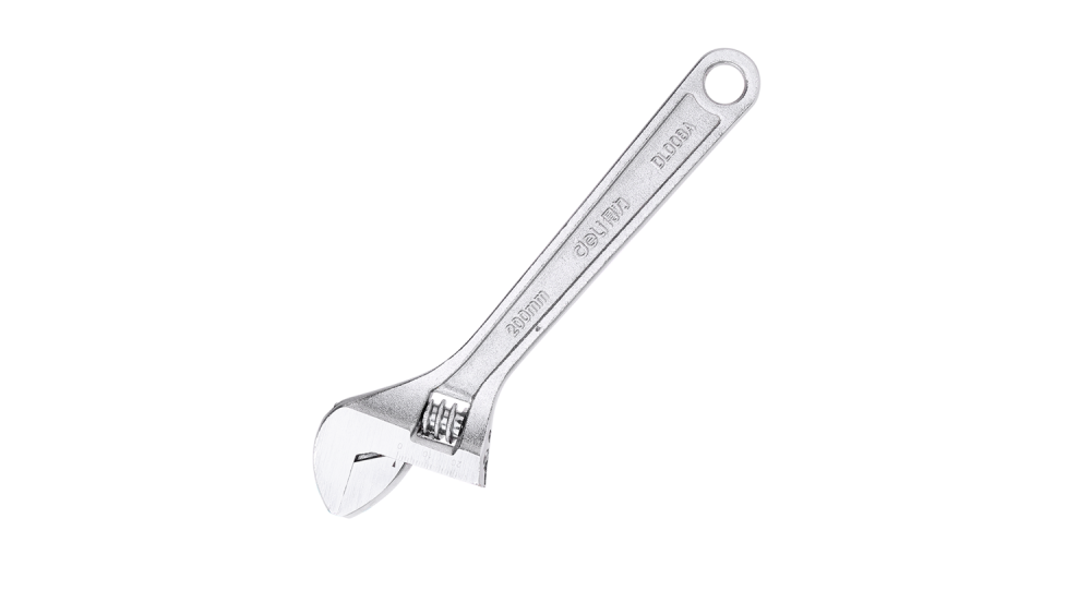 Adjustable Spanner 8 Deli Tools EDL008A (silver)