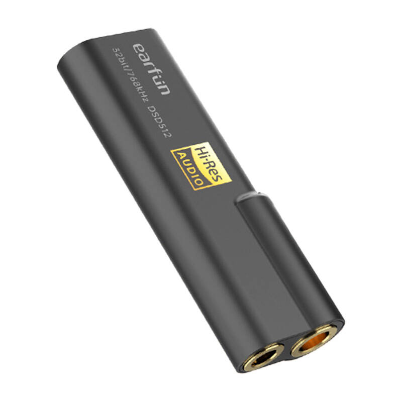 Amplificator pentru casti Earfun UA100 USB-C (negru)