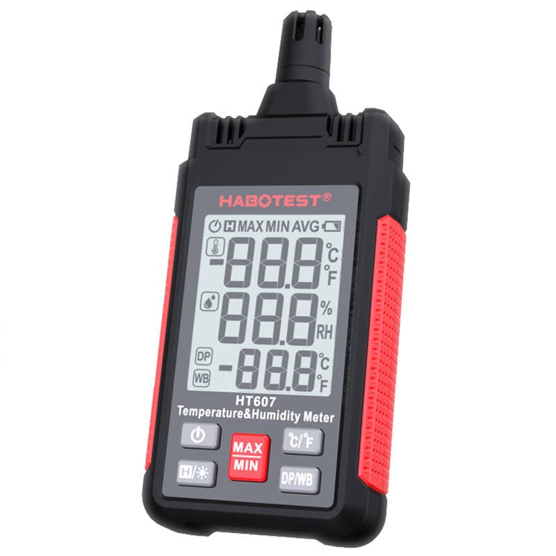 Aparat de masurat temperatura si umiditatea Habotest HT607