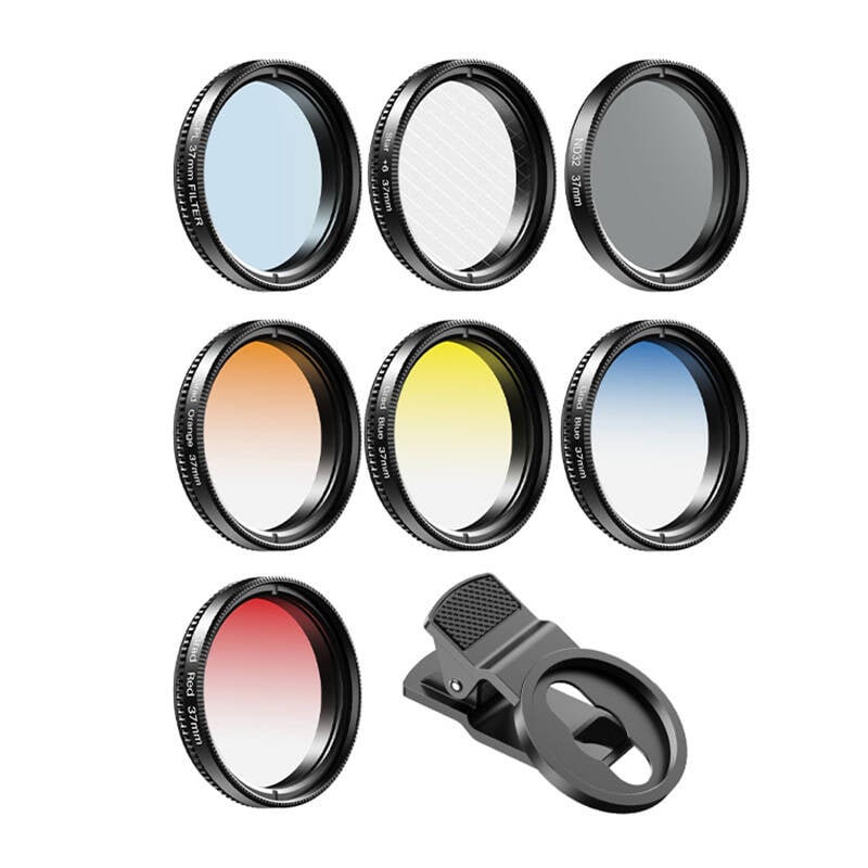 APEXEL APL-37UV-7G Lentile filtre pentru telefoane de 37 mm