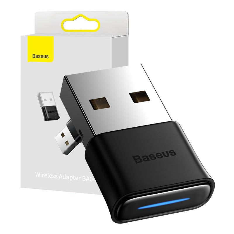 Baseus BA04 Adaptor Bluetooth 5.1 (negru)