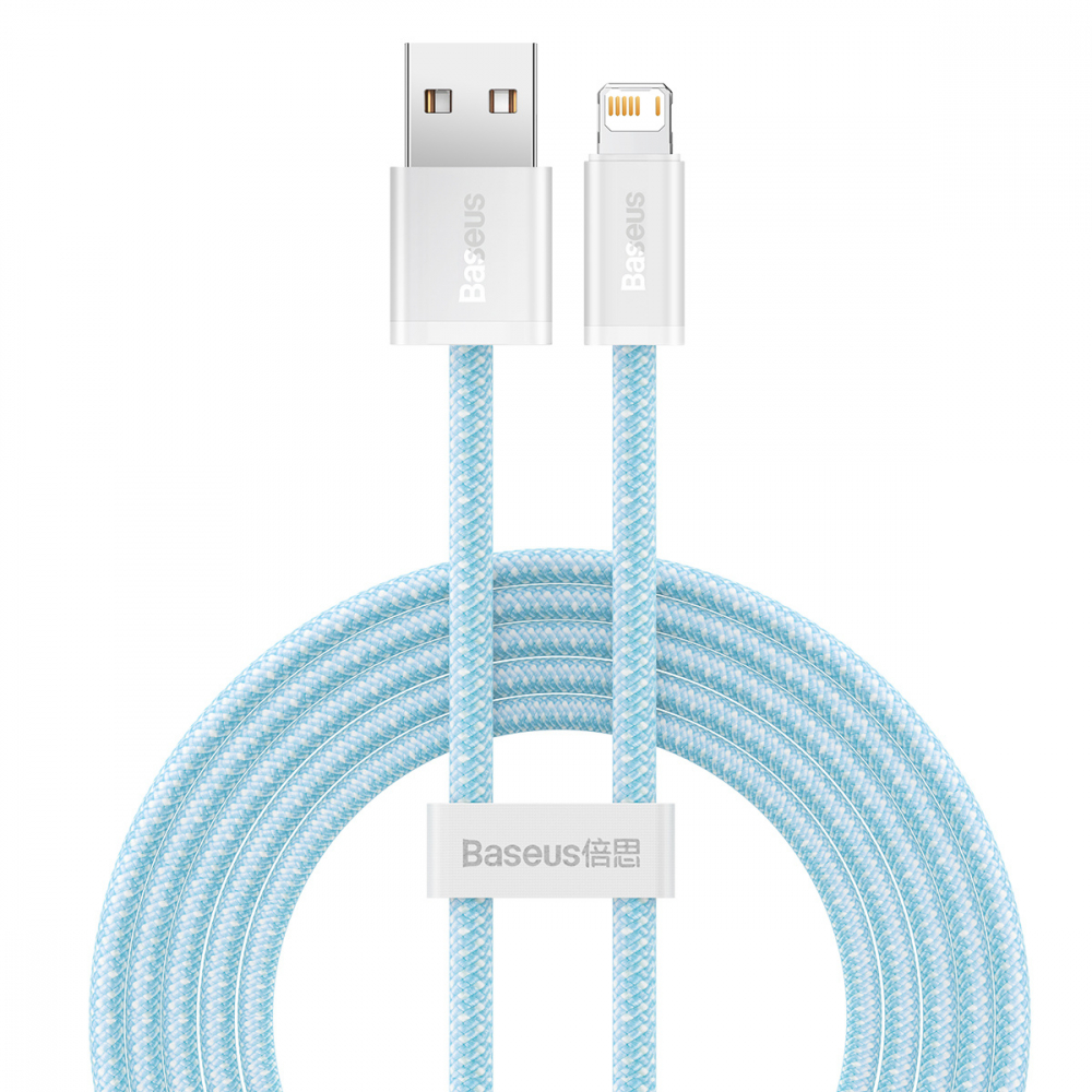 Baseus Cablu dinamic USB catre Lightning, 2.4A, 2m (albastru)