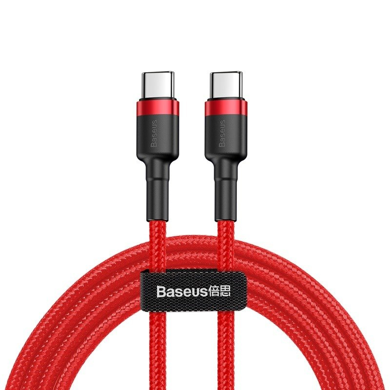 Baseus Cafule Cable USB-C PD 2.0 QC 3.0 60W 1m (rosu)