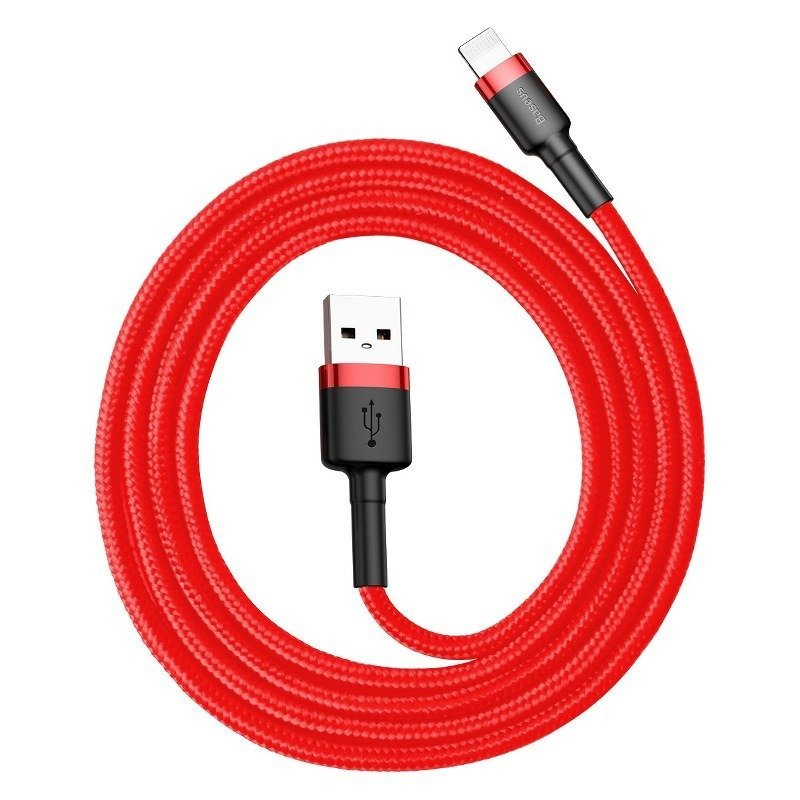 Baseus Cafule Cablu USB Lightning 1,5A 2m (rosu)