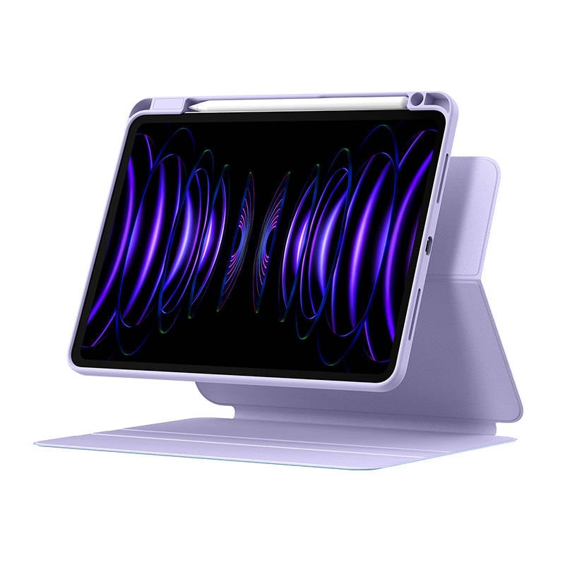 Baseus Minimalist Series IPad PRO 12.9 Magnetic caz de protectie (violet)