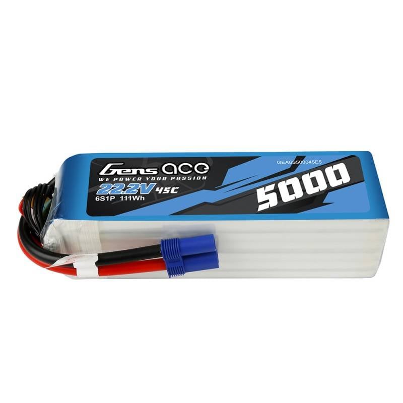 Baterie Gens Ace 5000mAh 22.2V 45C 6S1P